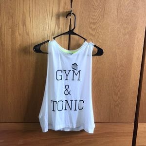 “Gym and Tonic” Muscle Top